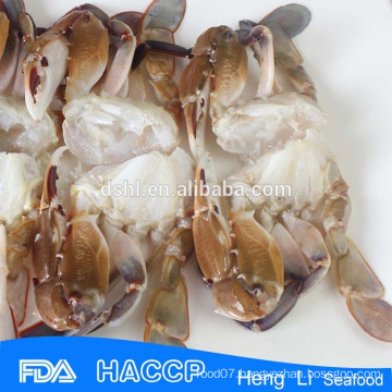 Best quality frozen half cut crab 2015 china new processing